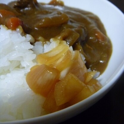 カレーのお供にしたくて作りました！美味しいですね！そのままはもちろん、ドレッシング代わりや炒め物に少し加えても美味しかったです。ごちそうさまでした♪